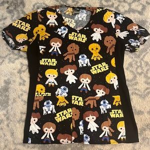 Baby Star Wars Tooniforms Scrub Top